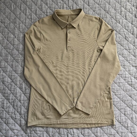 Lululemon Evolution Long-Sleeve Polo Shirt - Picture 1 of 2